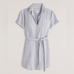 Abercrombie and Fitch Linen Shirt Dress
